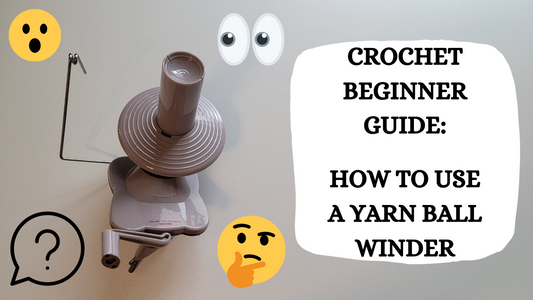 Crochet Video Tutorial - Crochet Beginner Guide: How To Use a Yarn Ball Winder!