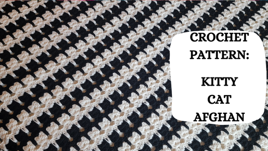 Photo Tutorial – Crochet Pattern: Kitty Cat Afghan!