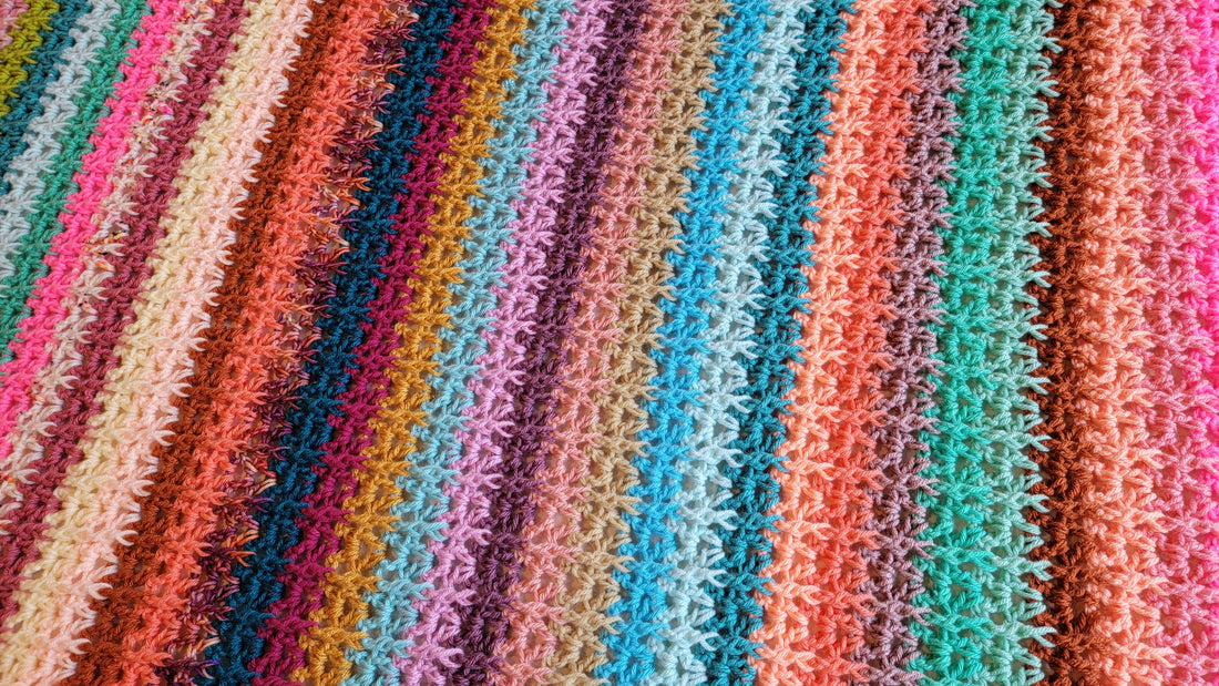 Crochet Pattern: Lavish Style Afghan!