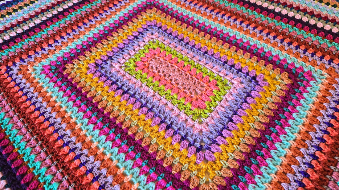 Crochet Pattern: Sweet Pea Afghan!