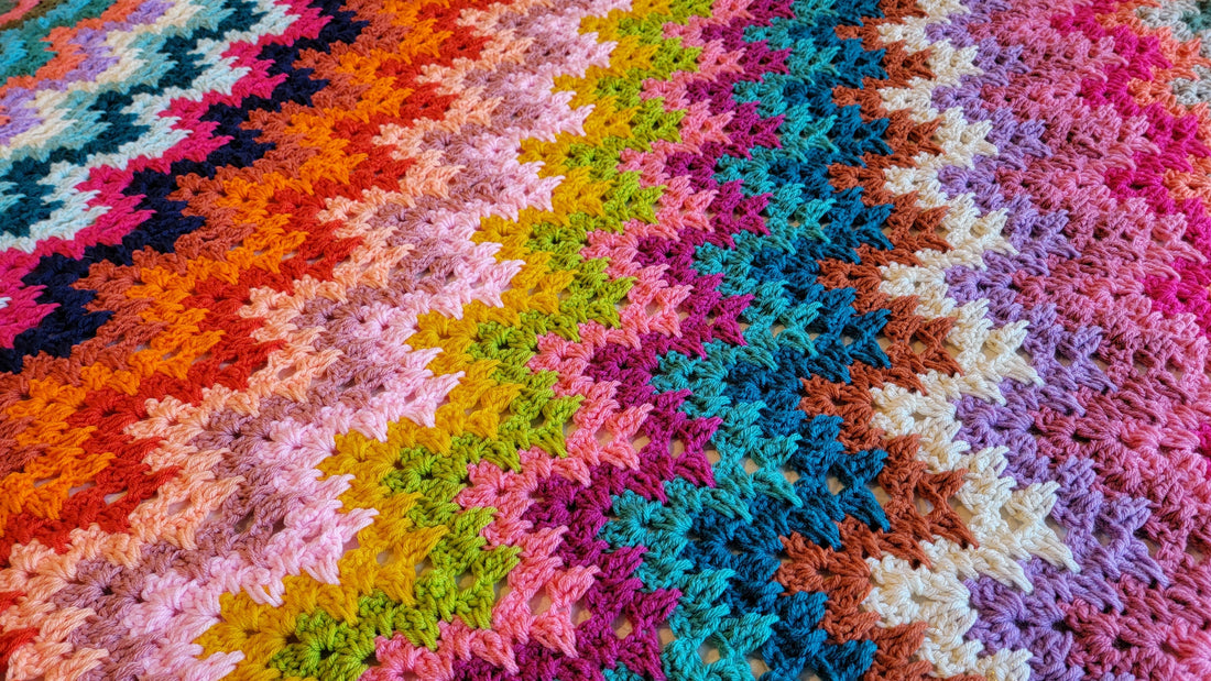 Free Crochet Pattern: Instant Crush Afghan!