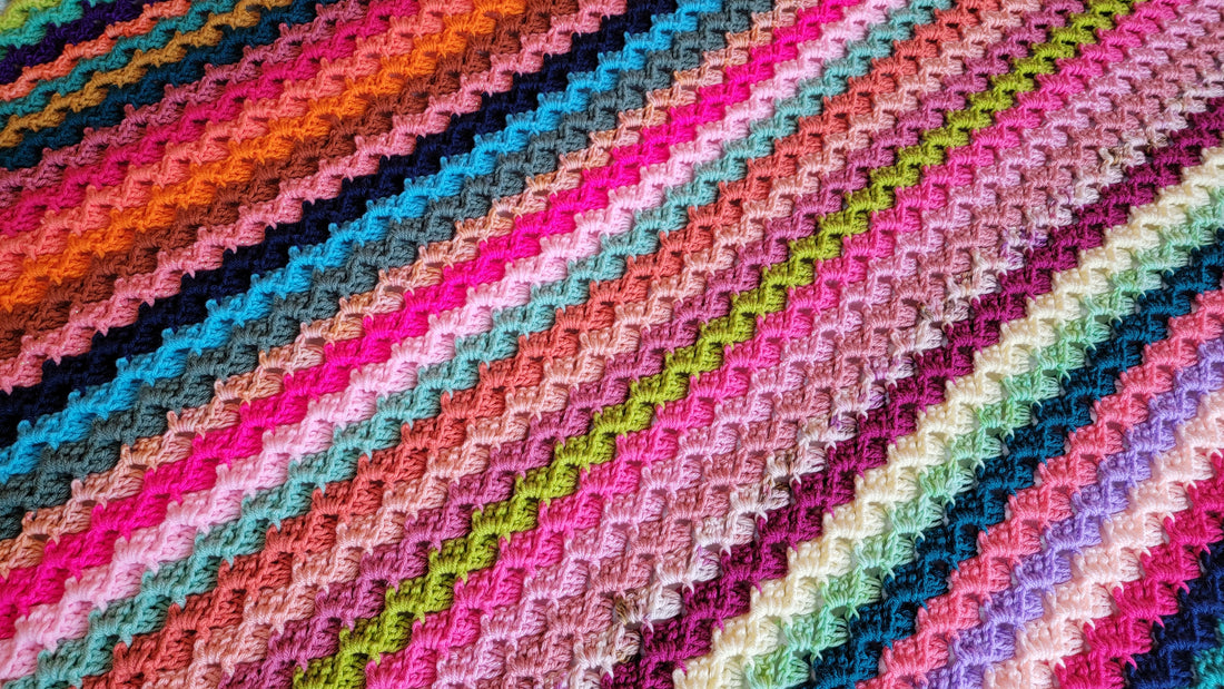 Free Crochet Pattern: Hey Bestie Blanket!