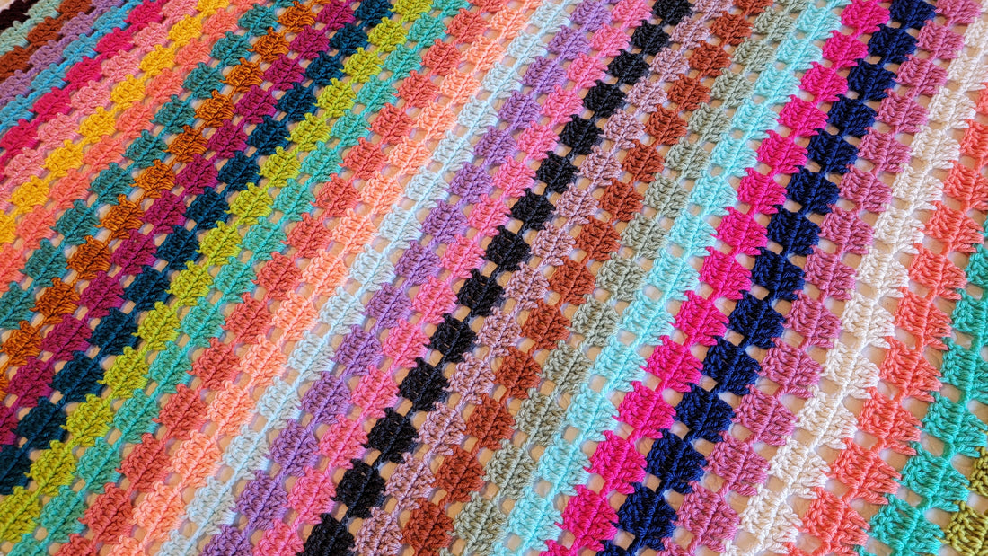 Free Crochet Pattern: Icon Status Afghan!