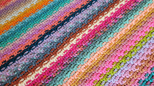 Free Crochet Pattern: Vibe Shift Afghan!