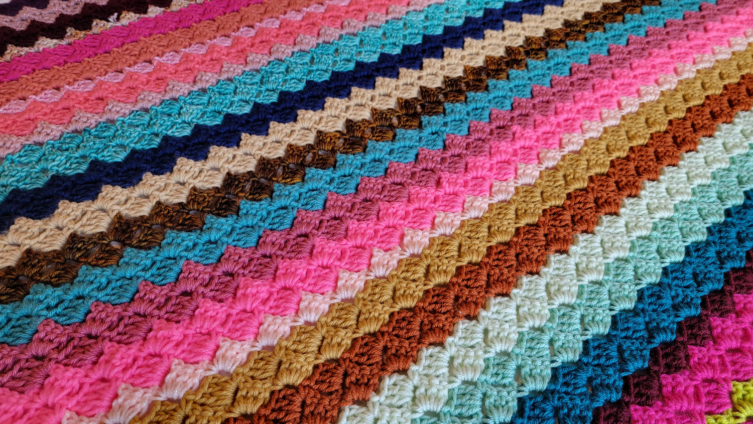 Free Crochet Pattern: Lucky Break Afghan! – crochetmelovely