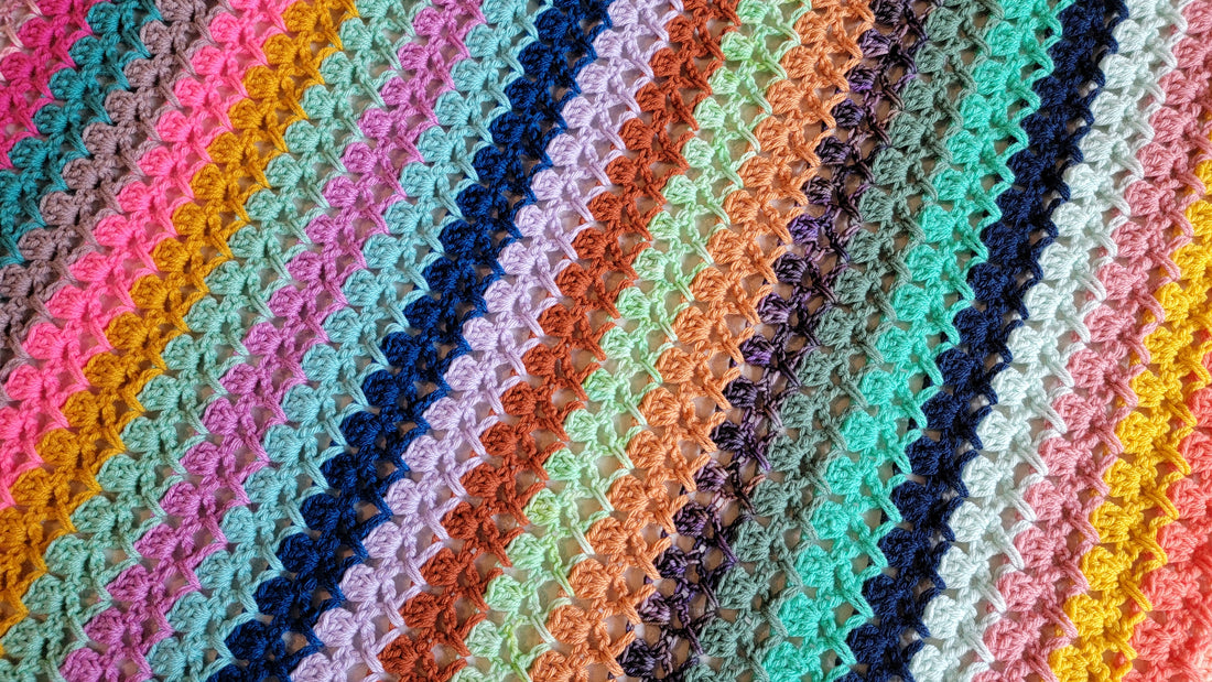 Free Crochet Pattern: Perfect Day Blanket!