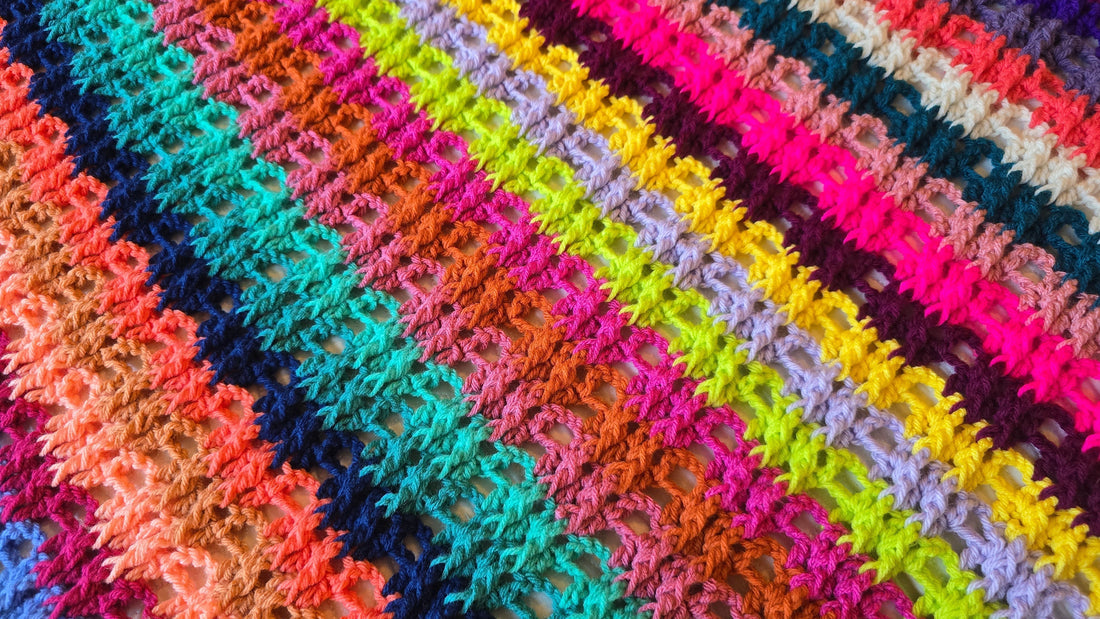 Free Crochet Pattern: Inner Glow Afghan!
