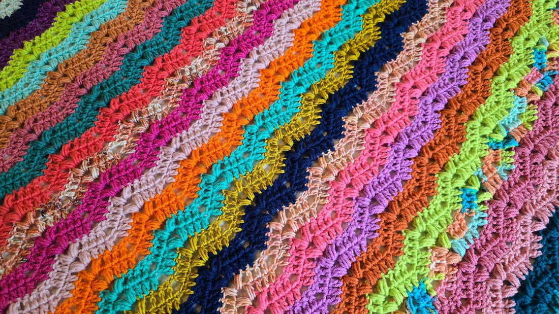 Free Crochet Pattern: Spring Breeze Afghan!