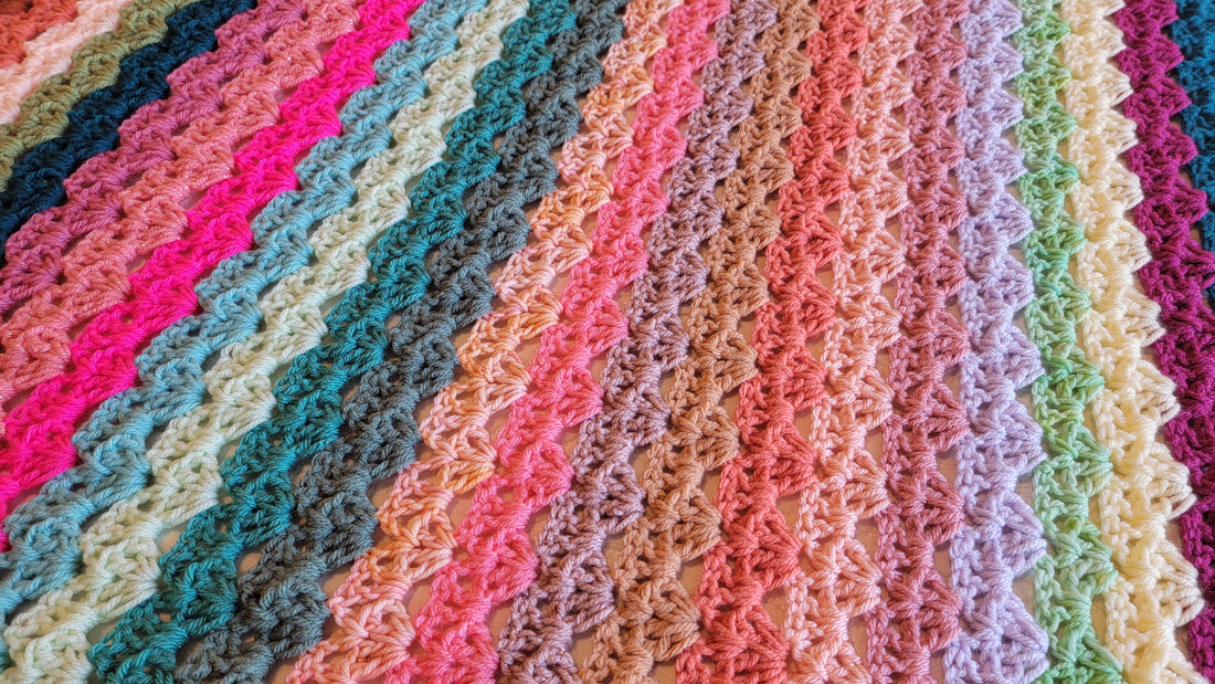 Free Crochet Pattern: Twin Flame Afghan!