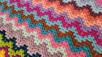 Free Crochet Pattern: Granny Chevron Blanket! – crochetmelovely