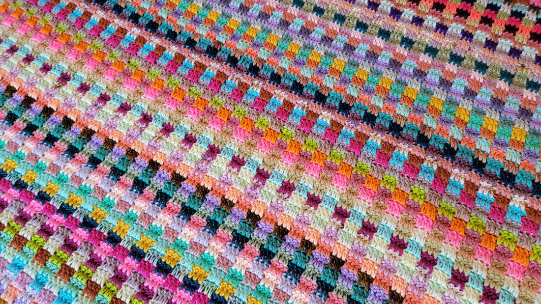 Free Crochet Pattern: Total Knockout Afghan!