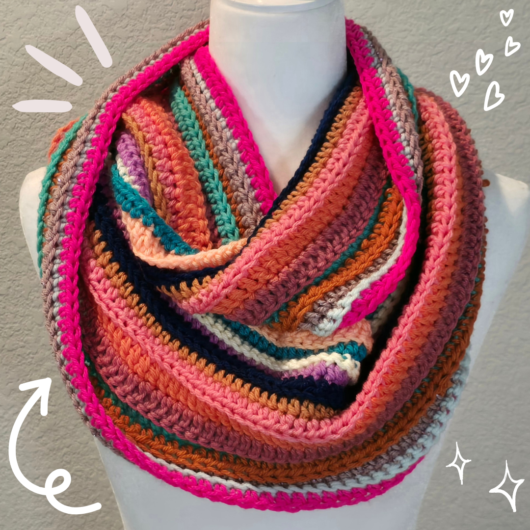 Free Crochet Pattern: Star Dust Cowl!