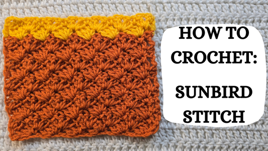 Crochet Video Tutorial - How To Crochet: Sunbird Stitch!