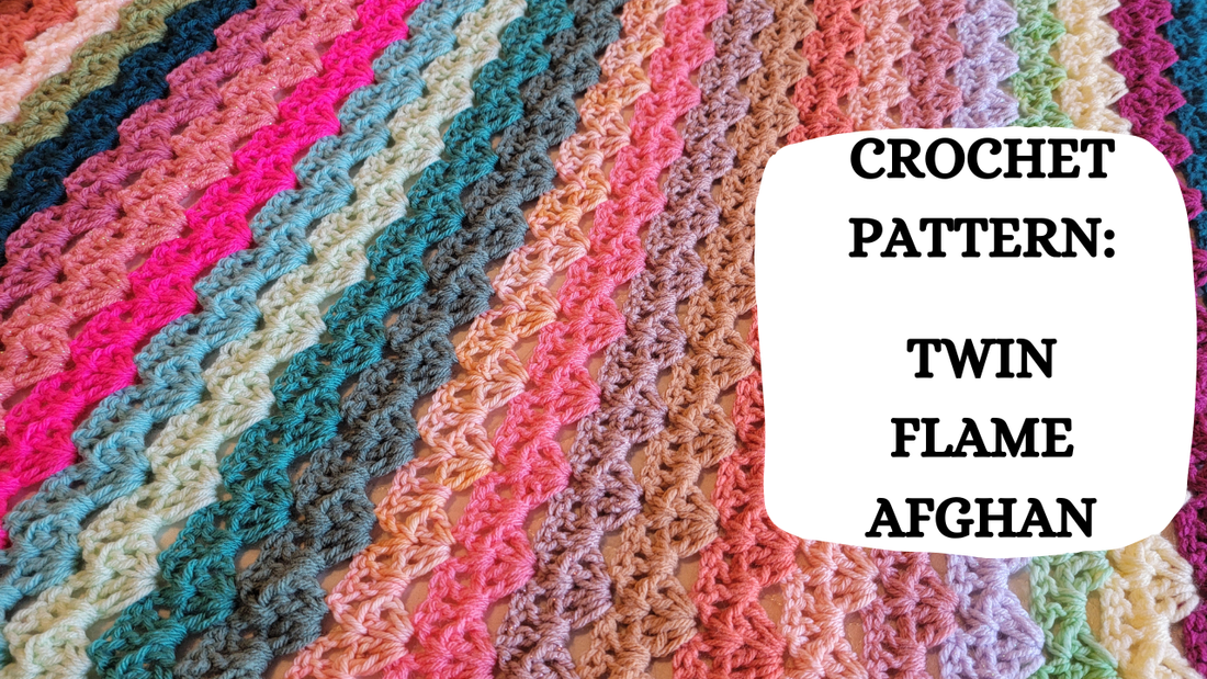 Photo Tutorial – Crochet Pattern: Twin Flame Afghan!