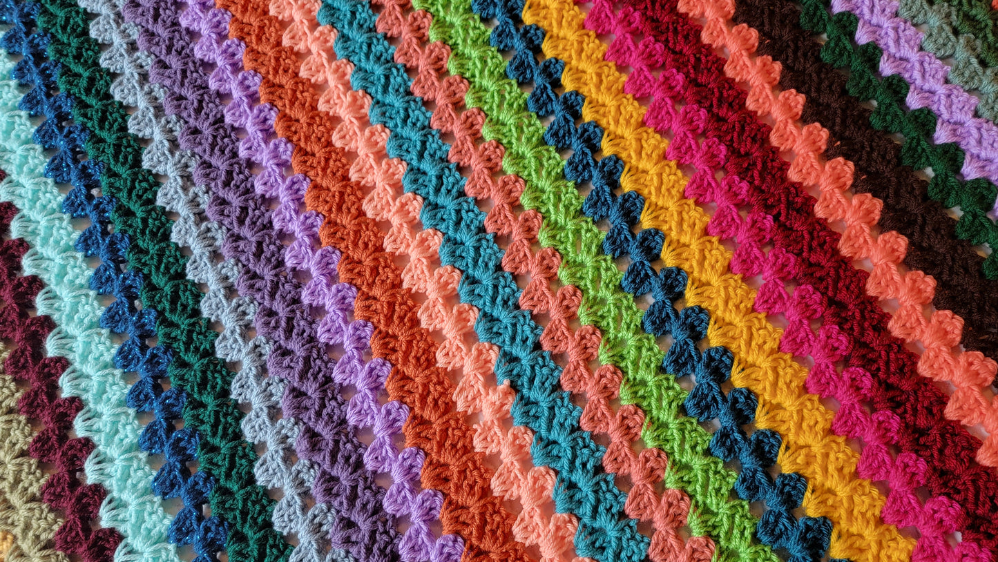 Crochet Pattern: Sweet Life Afghan