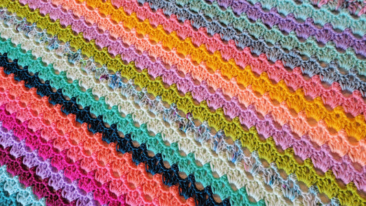 Crochet Pattern: Shining Stars Afghan