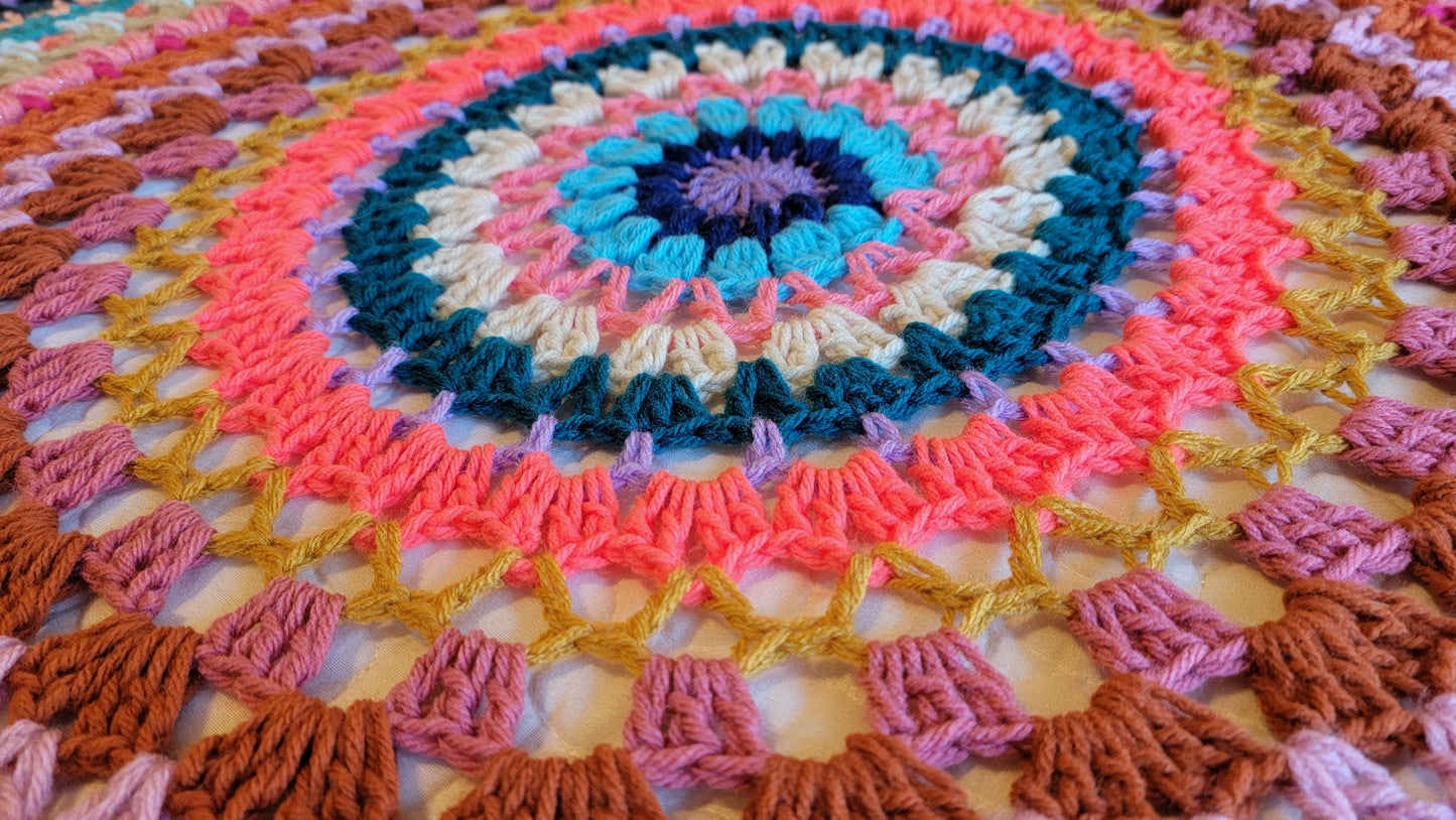 Crochet Pattern: Hot Shot Afghan