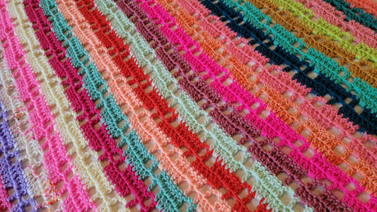 Shimmer Spirit Afghan - Handmade Afghans, Crocheted Afghans, Crocheted Blankets, Crochet Afghans, Crochet Blankets, Throws, Pretty, Cute