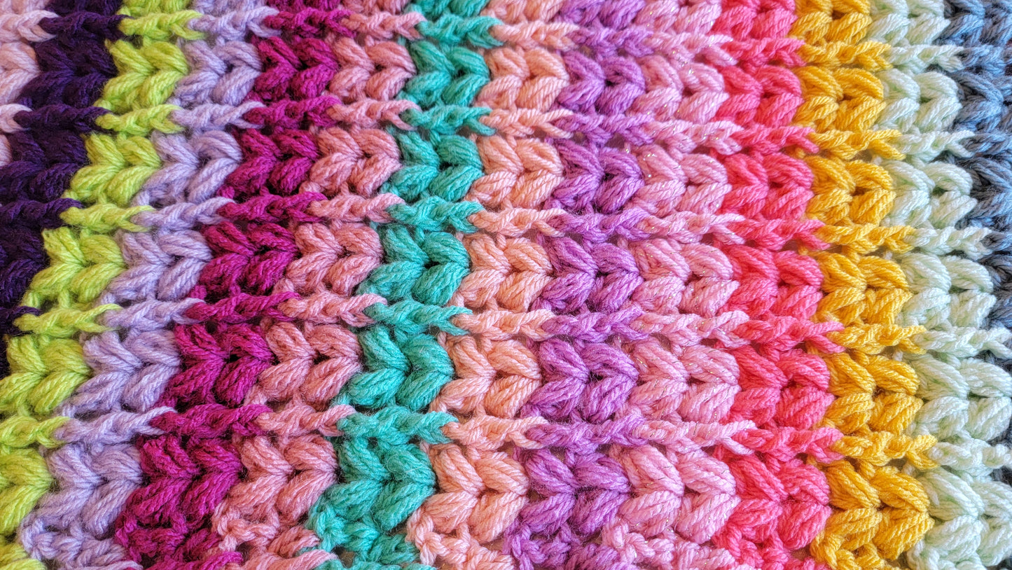 Heart Of Gold Crochet Afghan - Handmade Afghans, Crocheted Afghans, Crocheted Blankets, Crochet Afghans, Crochet Blankets,Throws,Pretty,Cute