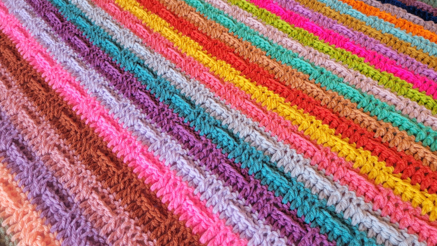 Ether Wanderer Crochet Afghan - Handmade Afghans, Crocheted Afghans, Crocheted Blankets, Crochet Afghans,Crochet Blankets,Throws,Pretty,Cute