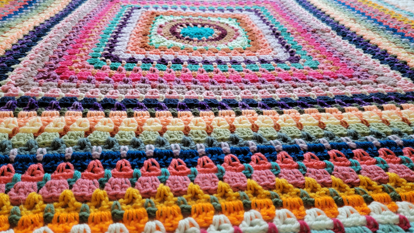 Crochet Pattern: Lost In Love Afghan