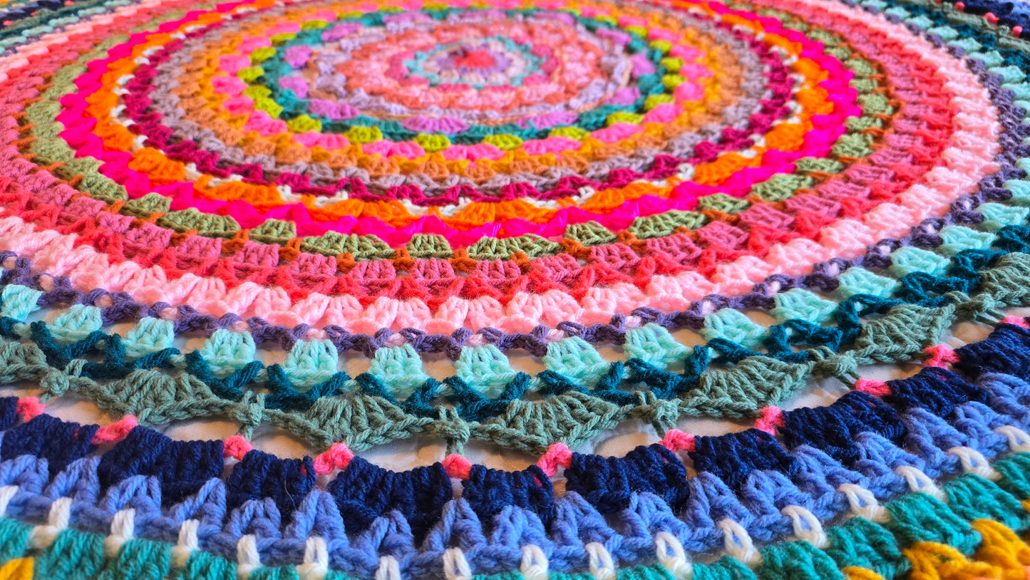 Crochet Pattern: Lumi Token Afghan