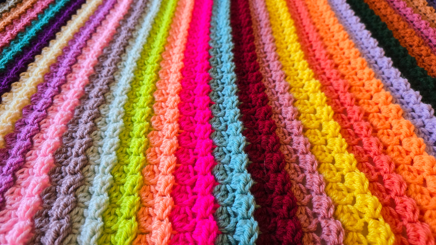 Radiant Soul Afghan - Handmade Afghans,Crocheted Afghans,Crocheted Blankets,Crochet Afghans,Crochet Blankets,Cute