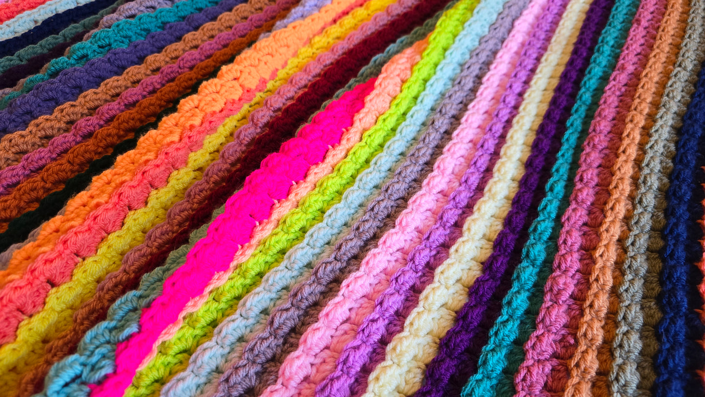 Radiant Soul Afghan - Handmade Afghans,Crocheted Afghans,Crocheted Blankets,Crochet Afghans,Crochet Blankets,Cute