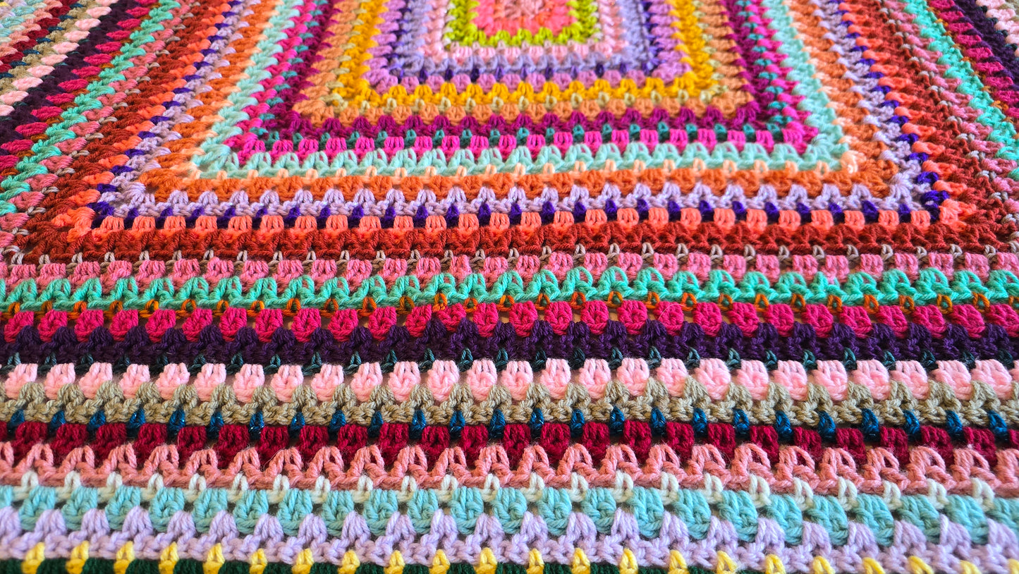 CROCHET PATTERN - Sweet Pea Crochet Afghan - Handmade Afghan, Handmade Blanket, Crochet Blankets, Crochet Afghans, Pretty, Easy, Fun