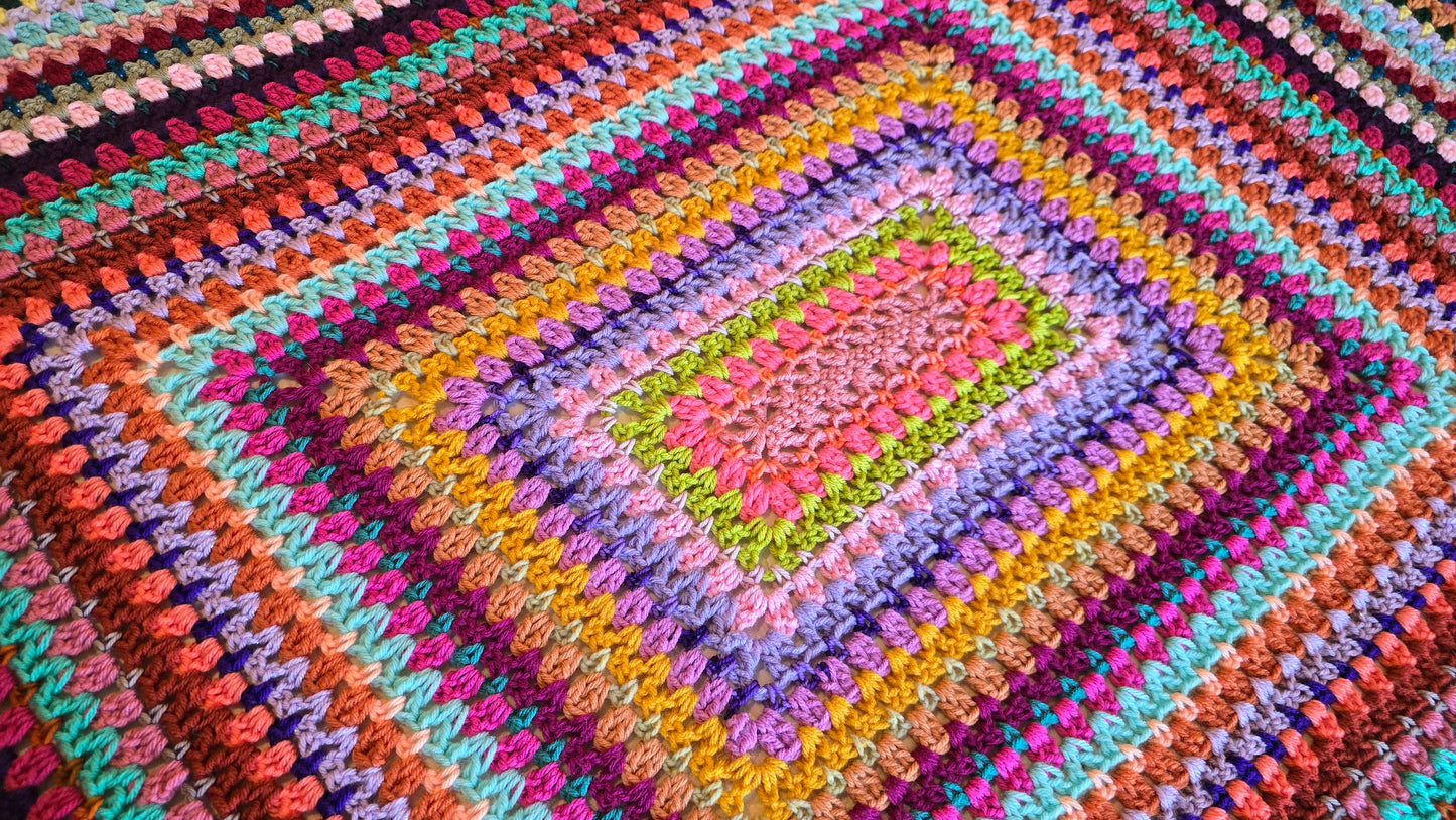 CROCHET PATTERN - Sweet Pea Crochet Afghan - Handmade Afghan, Handmade Blanket, Crochet Blankets, Crochet Afghans, Pretty, Easy, Fun
