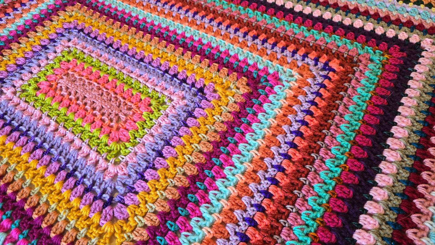 CROCHET PATTERN - Sweet Pea Crochet Afghan - Handmade Afghan, Handmade Blanket, Crochet Blankets, Crochet Afghans, Pretty, Easy, Fun