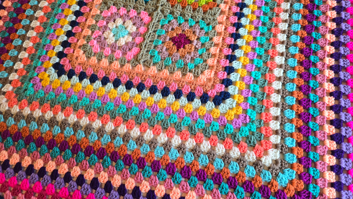 Cozy Delight Crochet Afghan - Handmade Afghans,Crocheted Afghans,Crocheted Blankets,Crochet Afghans,Crochet Blankets,Cute (Copy)