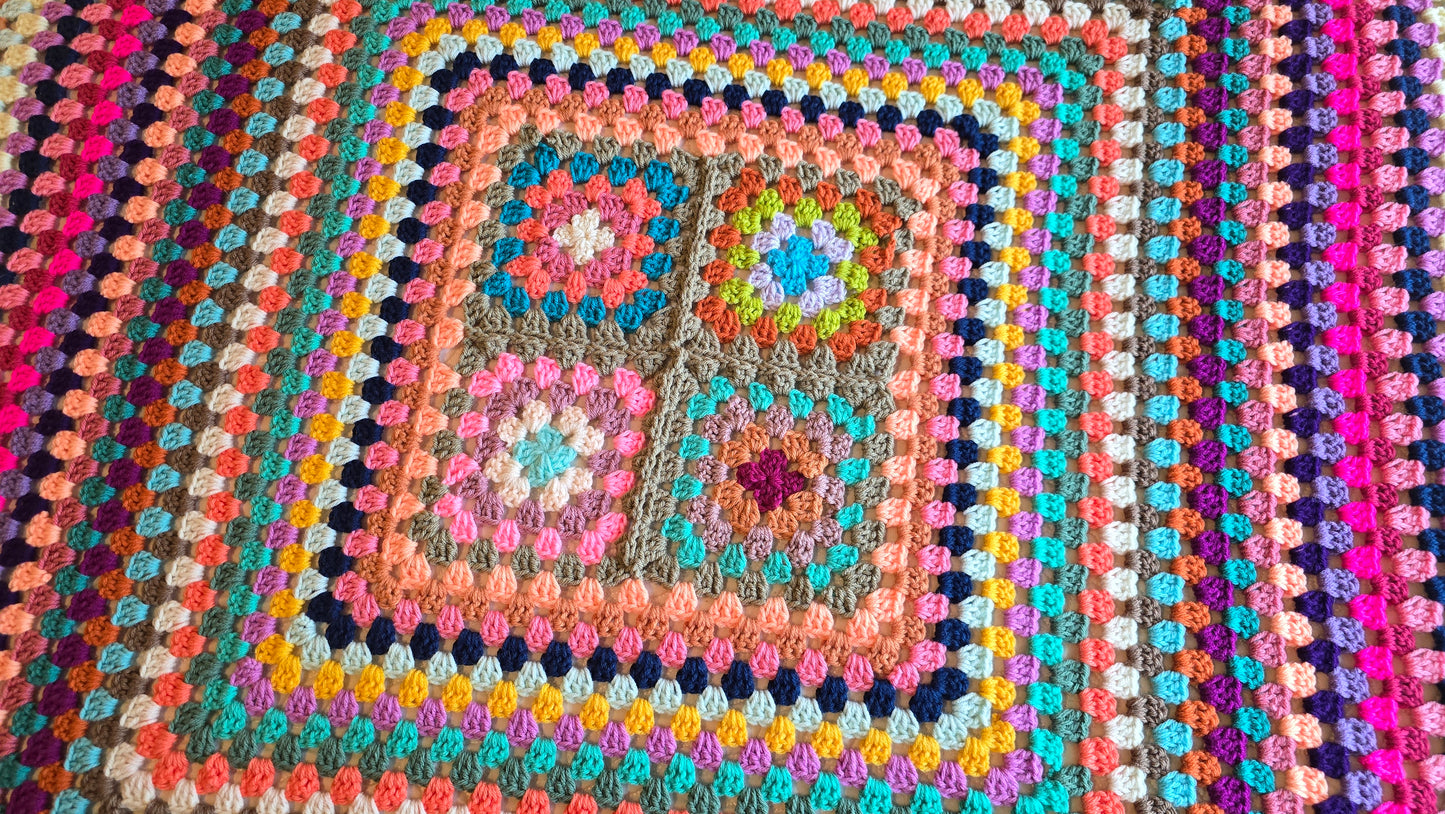 Cozy Delight Crochet Afghan - Handmade Afghans,Crocheted Afghans,Crocheted Blankets,Crochet Afghans,Crochet Blankets,Cute (Copy)