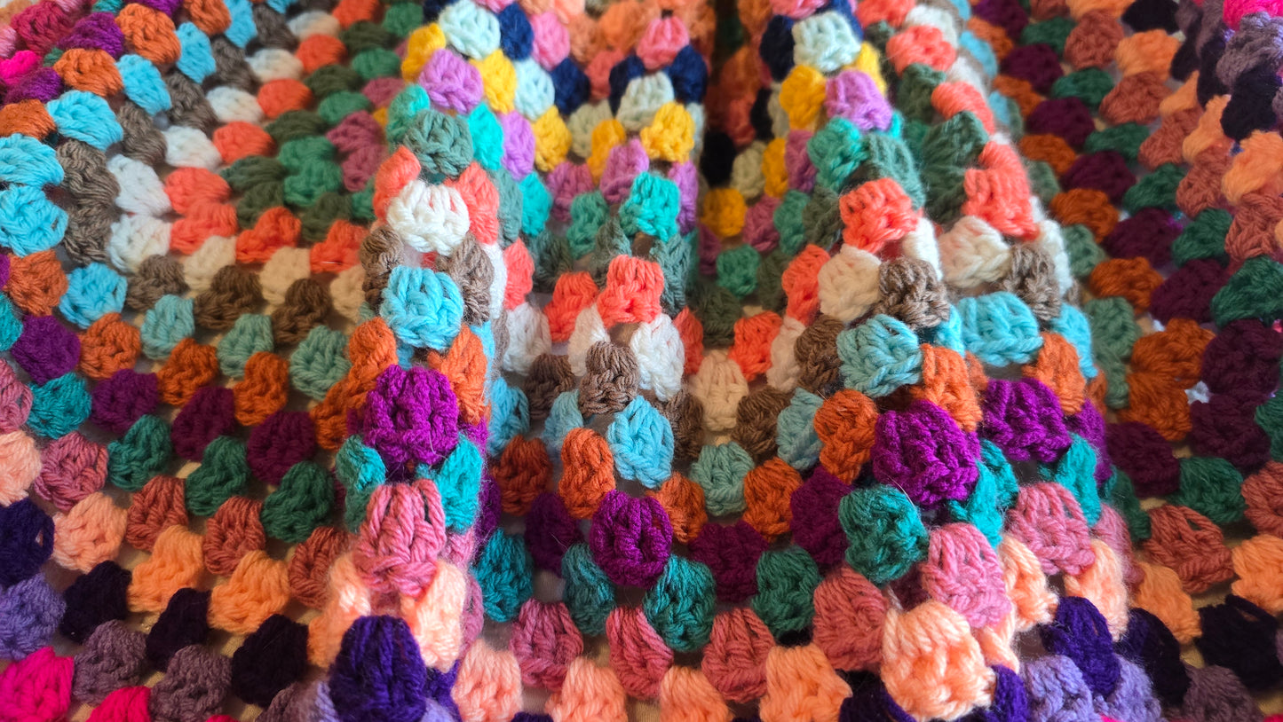 Cozy Delight Crochet Afghan - Handmade Afghans,Crocheted Afghans,Crocheted Blankets,Crochet Afghans,Crochet Blankets,Cute (Copy)