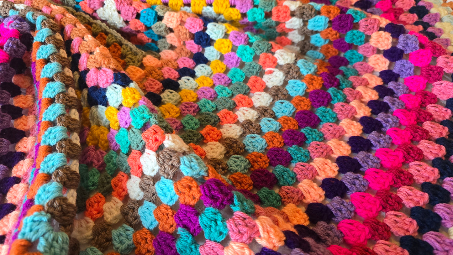 Cozy Delight Crochet Afghan - Handmade Afghans,Crocheted Afghans,Crocheted Blankets,Crochet Afghans,Crochet Blankets,Cute (Copy)