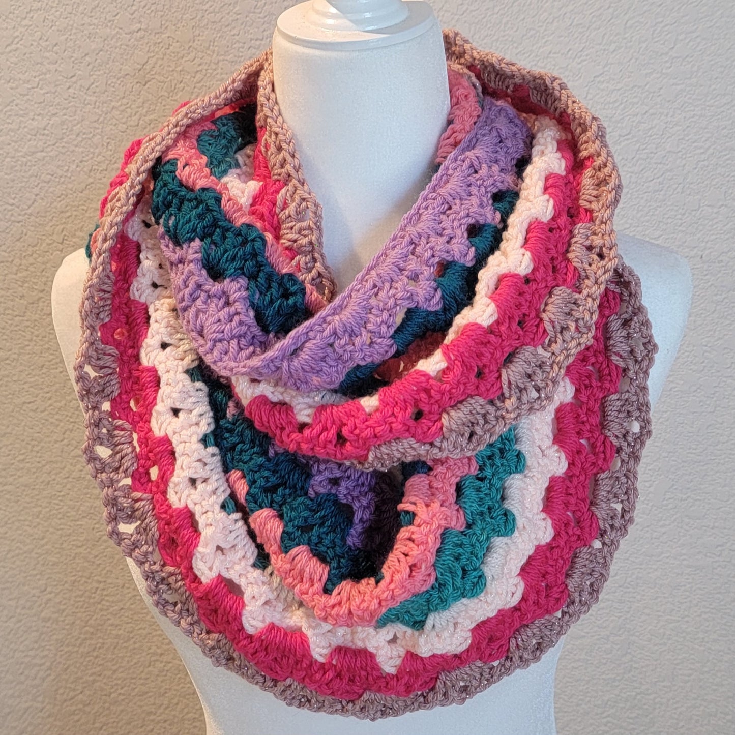 Crochet Pattern: Drama Queen Cowl