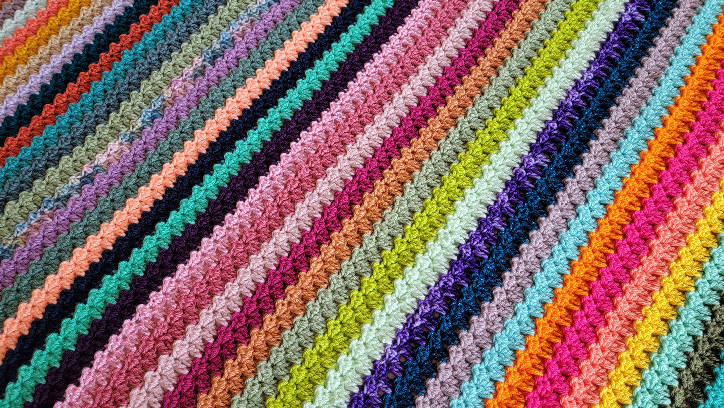 Twilight Serenity Crochet Afghan - Handmade Afghans,Crocheted Afghans,Crocheted Blankets,Crochet Afghans,Crochet Blankets,Throws,Pretty,Cute