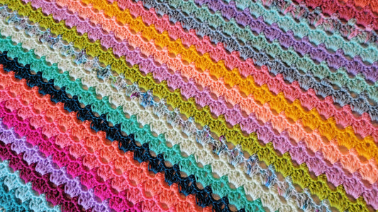 Crochet Pattern: Shining Stars Afghan