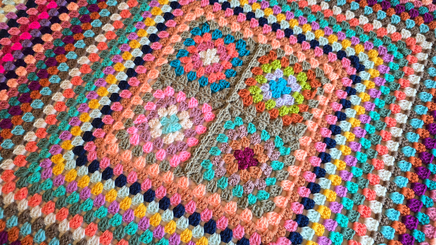 Cozy Delight Crochet Afghan - Handmade Afghans,Crocheted Afghans,Crocheted Blankets,Crochet Afghans,Crochet Blankets,Cute (Copy)