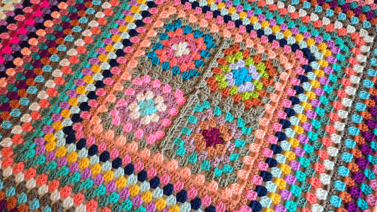 Cozy Delight Crochet Afghan - Handmade Afghans,Crocheted Afghans,Crocheted Blankets,Crochet Afghans,Crochet Blankets,Cute (Copy)