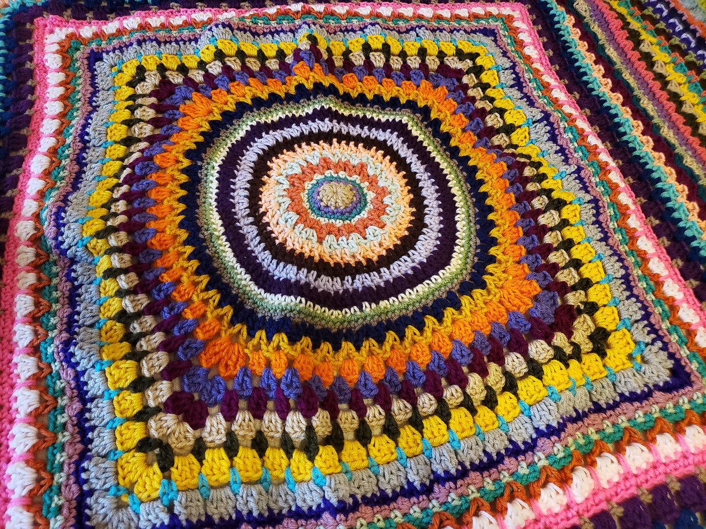 Crochet Pattern: Kaleidoscope Afghan