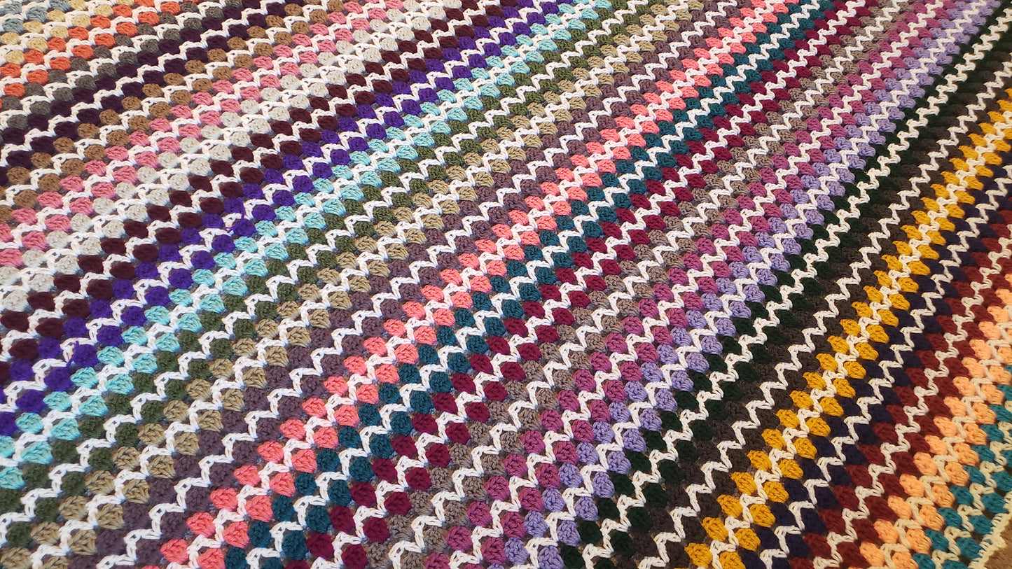 Crochet Pattern: Pure Bliss Afghan
