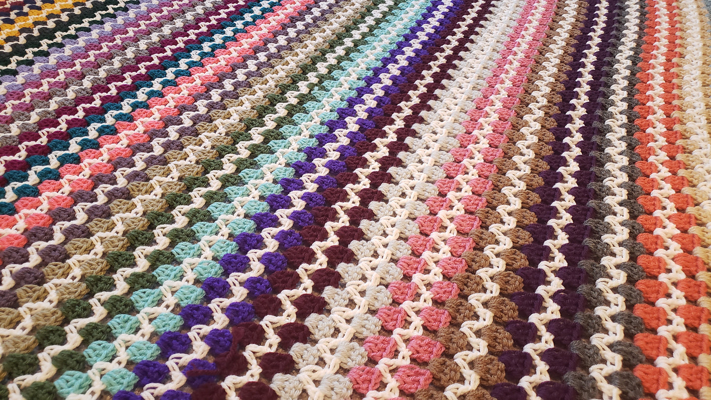 Crochet Pattern: Pure Bliss Afghan
