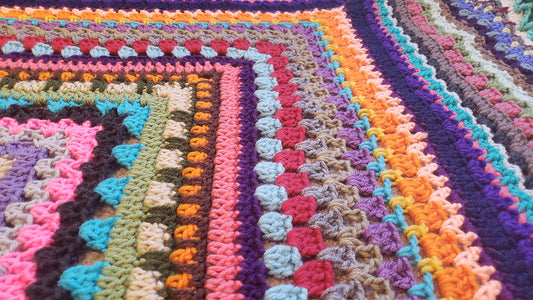 Crochet Pattern: Drop Of Sunshine Afghan