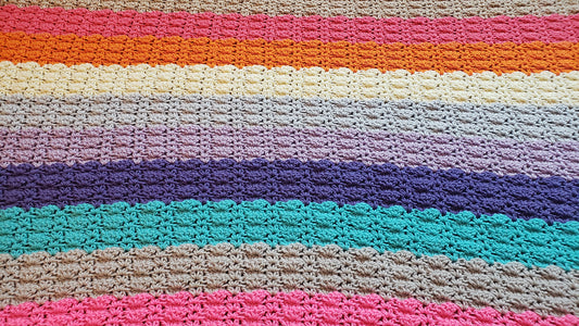 Crochet Pattern: Vivid Memories Afghan