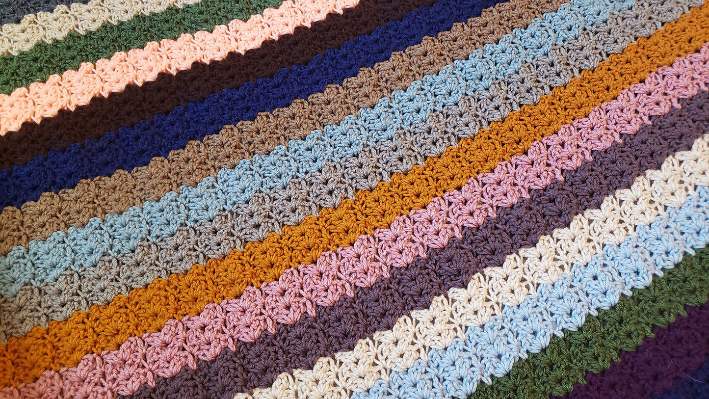 Crochet Pattern: Heartfelt Spirit Crochet Afghan