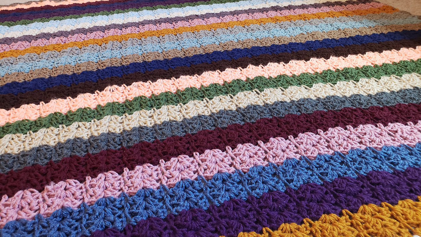 Crochet Pattern: Heartfelt Spirit Crochet Afghan