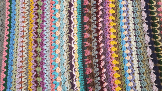 Crochet Pattern: Shining Hope Afghan