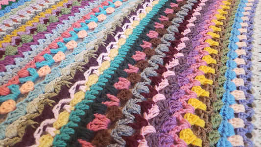 Crochet Pattern: Shining Hope Afghan