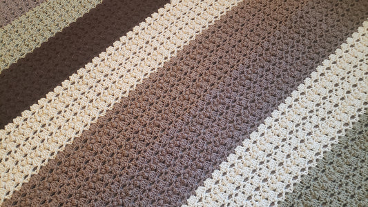 Crochet Pattern: Heirloom Lace Afghan